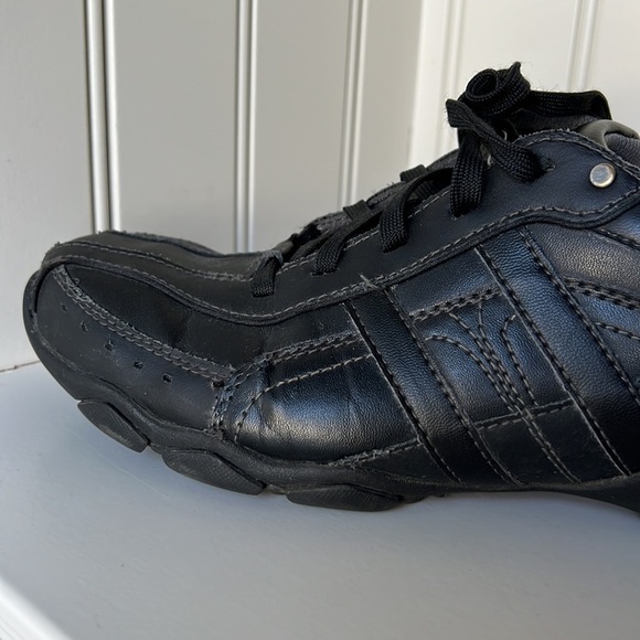 SKECHERS Black Diameter Murilo Oxford Shoe Size 8 - Picture 2 of 14